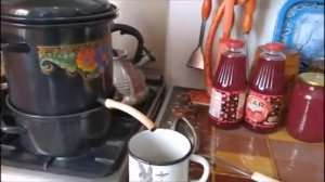Сливовый сок! Делаем без удаления косточек! Соковарка!