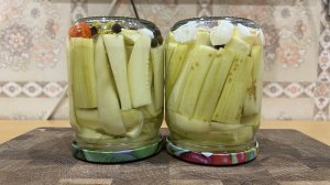 КОНСЕРВАЦИЯ. МАРИНОВАННЫЕ КАБАЧКИ с БОЛГАРСКИМ ПЕРЦЕМ.