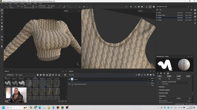 6_5. 5 - T-Shirt Subtance Painter смотреть онлайн
