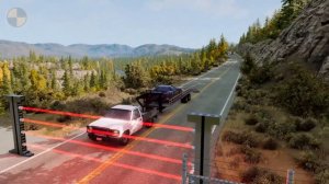 Автомобили против лазерных ворот 😱 BeamNG.Drive
