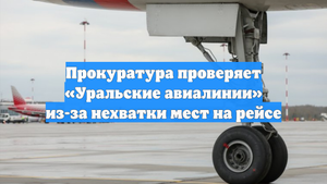 Прокуратура проверяет «Уральские авиалинии» из-за нехватки мест на рейсе