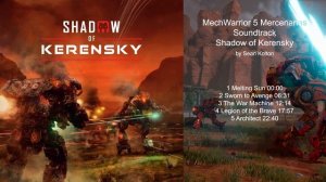 MechWarrior 5 Mercenaries Soundtrack Shadow of Kerensky