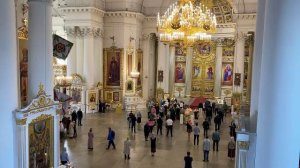 07.09.2025. Ранняя Литургия. Свято-Троицкий Измайловский собор Санкт-Петербурга.