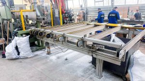 BJM SAE-NFZ 100 Обрабатывающий центр по распиловке и армировке профиля ПВХ — OBBU.RU