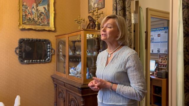 Маргарита Минчакова о традициях семьи Корф. Открытие квартиры-музея Вл.Немировича-Данченко