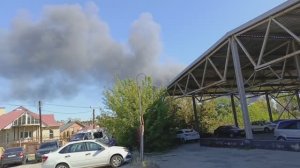 Горит рынок Волгоград СРОЧНАЯ НОВОСТЬ