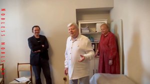 Василий Немирович-Данченко на открытии музея после трехлетней реставрации