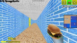 олег играет губка боб ремастеред ( виде балди)