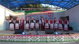 "Ой, сад на дварэ" - белорусская народная песня. Народный ансамбль народной песни "Сваты"