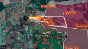 🇷🇺⚔🇺🇦 Армия России после взятия Хорошего ворвалась в Сосновку, наступая в Днепропетровской облас