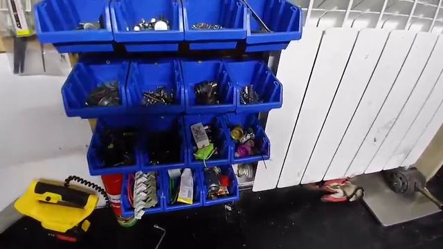 Обзор мастерская в домашних условиях 
обустройство своими руками🛠️🛠️👍