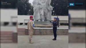 В Рязани на площади Победы вновь зажгли вечный огонь