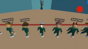 Бесплатная игра Обби: Противостояние в играх Кальмара.