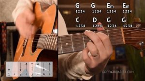 Day 19 - EASY Stand By Me Chords & Strumming (30 Days of Guitar)