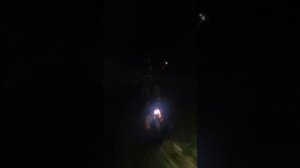 Ночная катка на водохранилище