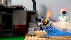 Лего прыжок в воду