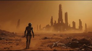 Last Light of the Buried Colony🌙🏙️ 2-Hour Lunar Desolation Ambience ｜ AI City Soundscape