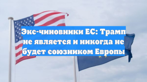 Экс-чиновники ЕС: Трамп не является и никогда не будет союзником Европы