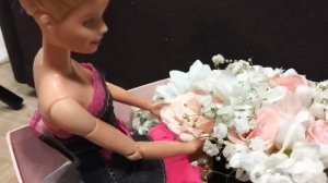 барби фотосессия с цветами 🪷