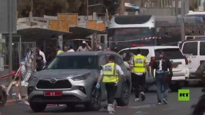 مشاهد من مكان إطلاق النار في القدس أودى بحياة 6 أشخاص