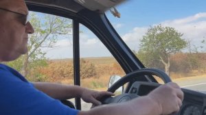 Не пустили на Крымский мост. Мариуполь из окна авто.