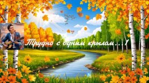 Трудно с одним крылом...1 ВИДЕО  ПЕСНЯ В ДУШУ