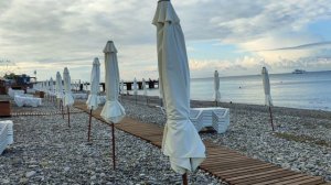 Пляж Лазаревское Сочи море 🔥 08 сентября 2025