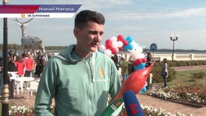 Всероссийская эстафета факела «Огонь жизни» прошла в Нижнем Новгороде