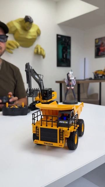 Радиоуправляемый набор самосвал и экскаватор HUINA HN1559 2.690₽, сайт cars-kids.com смотреть онлайн