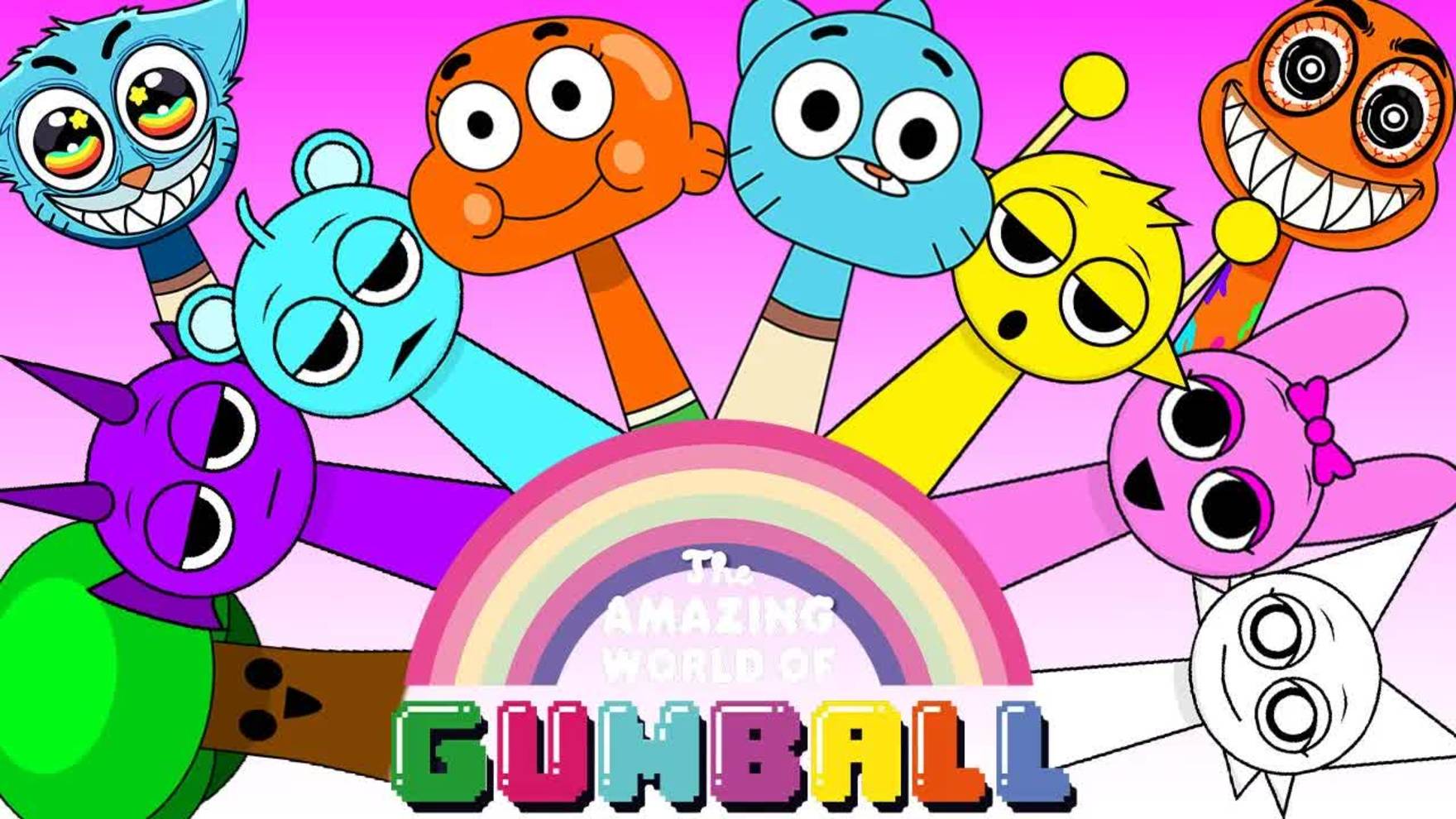 НОВАЯ МЕГА КОМПИЛЯЦИЯ Gumball СПРАНКОВ (СБОРНИК) | Gumball Theme Song (Cover) смотреть онлайн