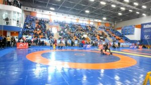 Первенство России по греко-римской борьбе среди юношей до 16 лет Майкоп 2005 год. Часть 15.