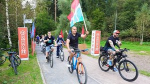 В Мытищах состоялся велопробег, посвящённый юбилею города