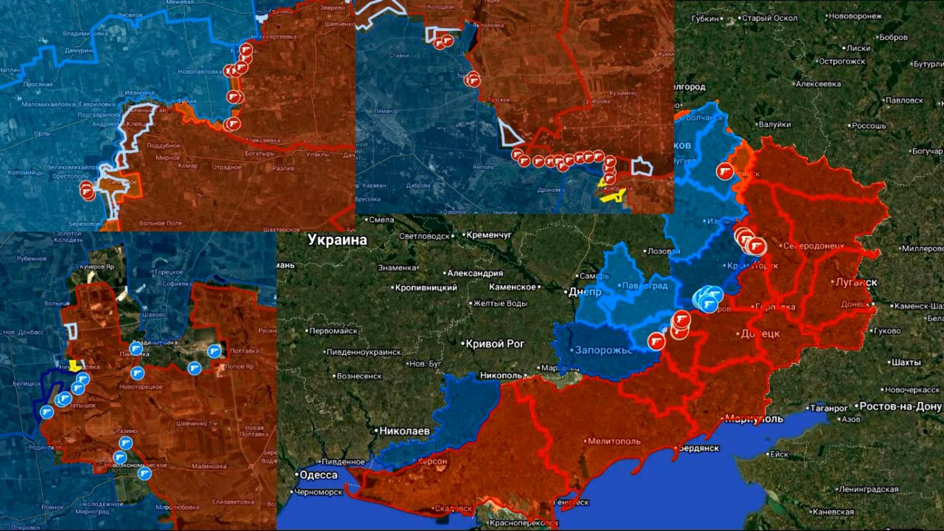08.09.2025 Карта боевых действий. Обстановка на фронте