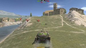 Пытаюсь играть на преме 8-лвл тяж, танки блиц, вот блиц