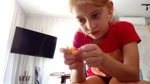 плетение из резиночек змейка