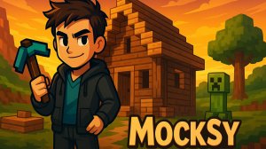 Выживание в Minecraft 🌍 | Построил свой первый дом!