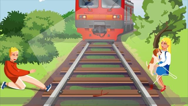 Дети - Не ходи по рельсам 1920х1080_1 смотреть онлайн