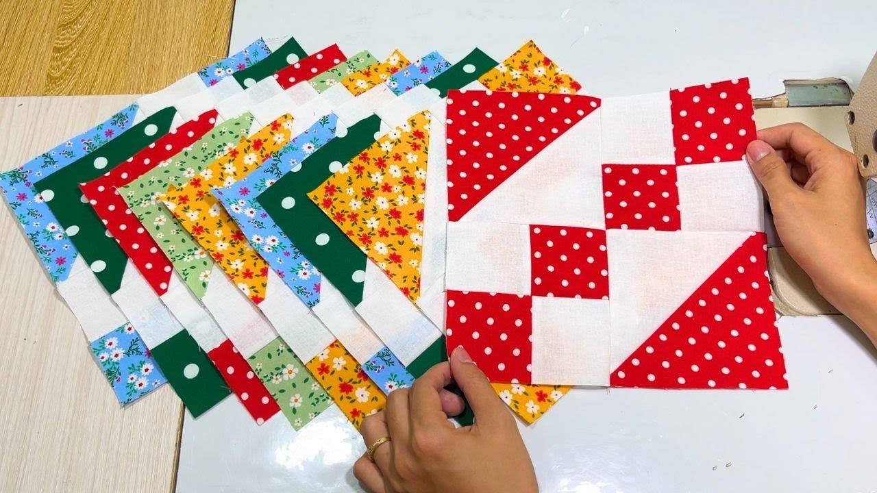 2 самых потрясающих лоскутных одеяла, которые можно сшить, используя квадраты размером 5 х 5 дюймов. смотреть онлайн