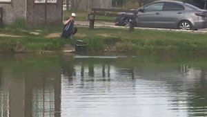 ещё один осётр в подсаке