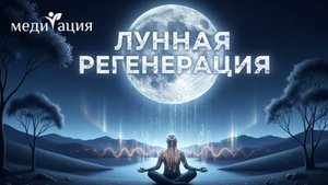 Медитация на здоровье и восстановление | Регенерация в лунных лучах | Лунное исцеление | 45 мин