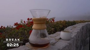 3 часа Study With Me • Relaxing Ocean Sounds  • Pomodoro 25-5 for Focus, Chill, & Productivity