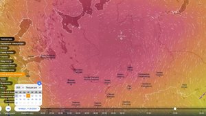 Блокирующий антициклон над ЕТР продержится до середины сентября. Прогноз погоды