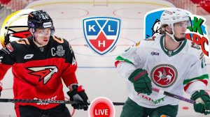 ХОККЕЙ ЧЕМПИОНАТ КХЛ.  АВАНГАРД - АК БАРС.  ПРЯМАЯ ТРАНСЛЯЦИЯ