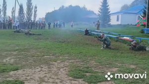 6.09.2025 IV слёт Содружества пограничников в Чистополе, импровизация "Нападение на заставу"