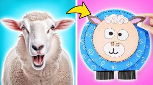 DIY органайзер для стола 🐑😍 Милый картонный крафт