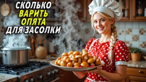 Сколько варить опята для засолки