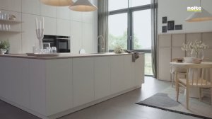 Nolte NEO - Кухня "neoLEAF - Sand Ash" & "PLUS - White Soft Mat"