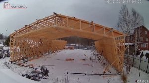 Строительство Конного манежа. г. Новокузнецк Кемеровская область