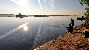 8 НОЧНАЯ РЫБАЛКА, КЛЕВАЛ СУДАК,ПОЙМАЛ ТРИ ШТУКИ..КРУПНЫЙ ЯЗЬ НА УДОЧКУ,ОТЛИЧНАЯ РЫБАЛКА ЛЕТО 2025 .