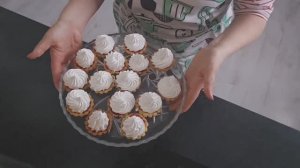 Пирожное ＂Корзиночки ＂, очень вкусно и просто.